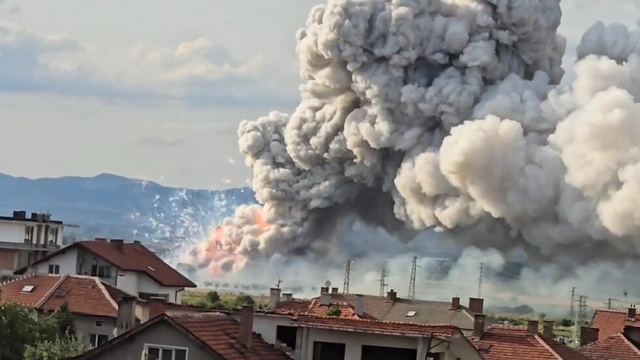 СМИ: На складе пиротехнических изделий в Болгарии произошел взрыв