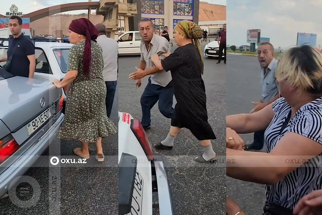 Установлена личность нападавшего с ножом на водителя во время конфликта в Баку