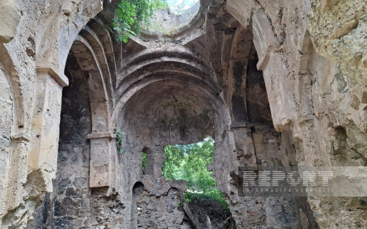 Şəkidə dövlət mühafizəsində olan minillik məbədin bərpaya ehtiyacı var