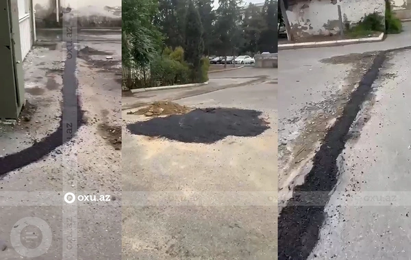 Bakıda həyəti qazıb, sonradan düzəltməməyin səbəbi nədir?