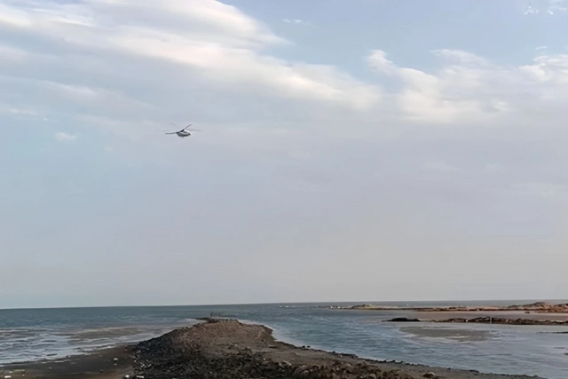 Bakıda dənizdə bir nəfər batıb, axtarışa helikopterlər cəlb olunub