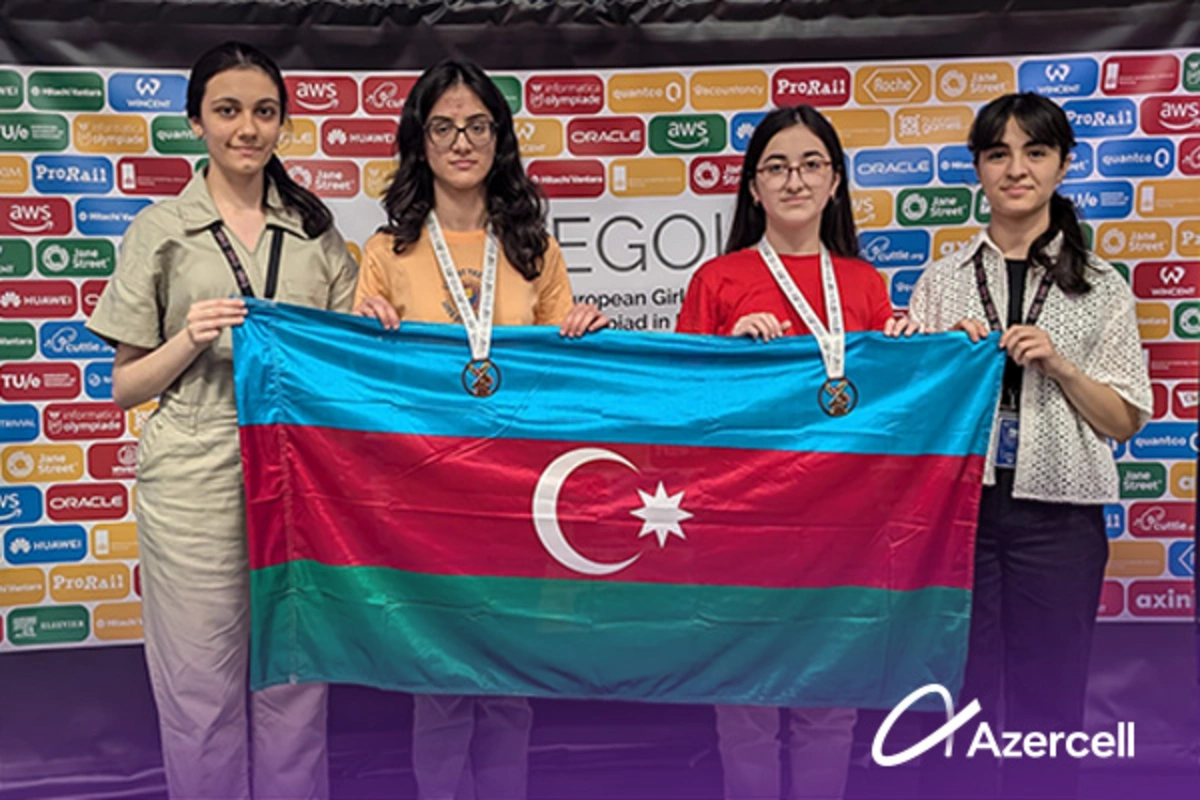 Azərbaycan məktəbliləri Avropa Qızlar İnformatika Olimpiadasında medal qazandılar