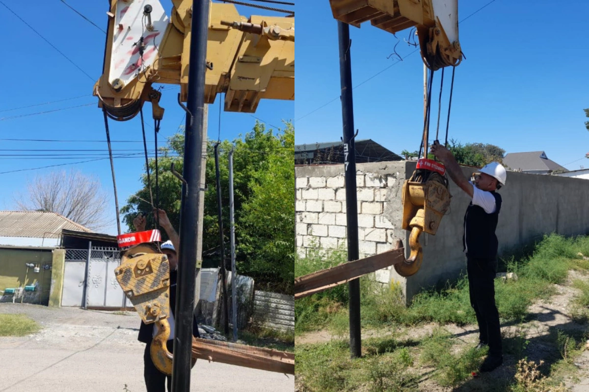 В Горадизе приостановлена ​​эксплуатация опасной для жизни людей спецтехники