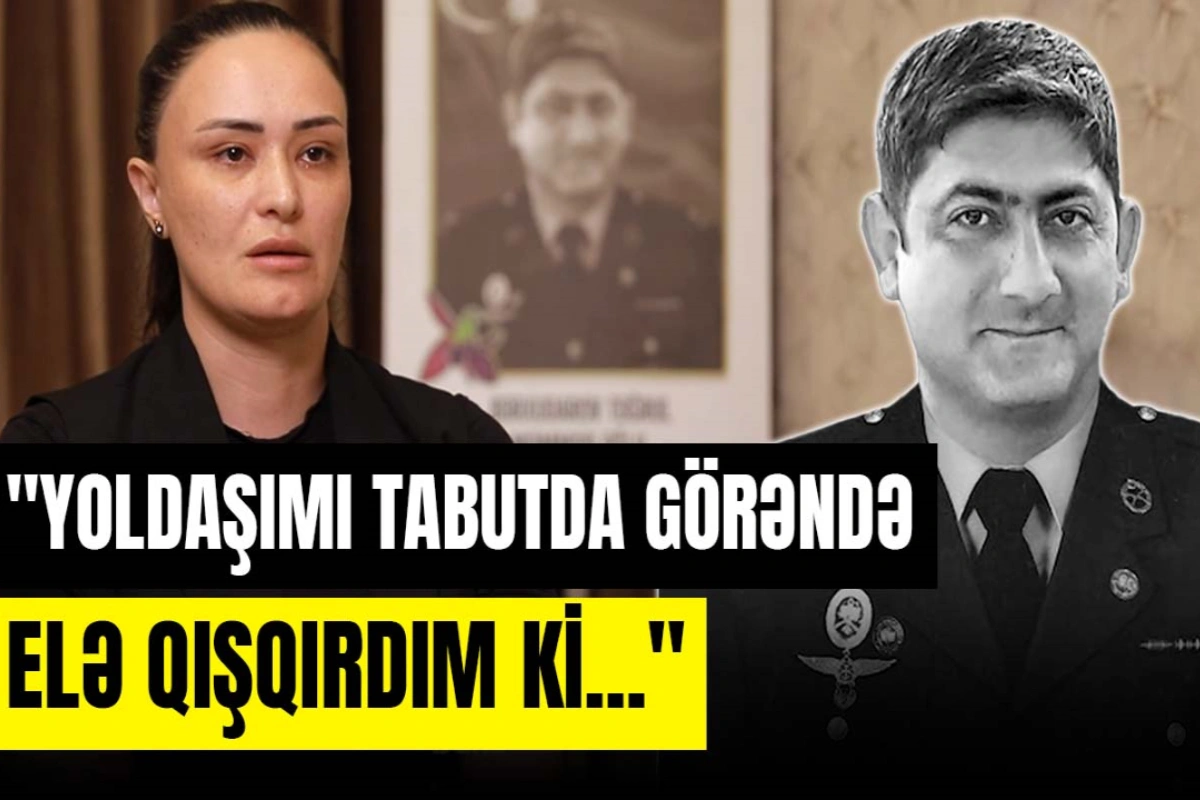 Mayor Toğrul Bərxudarovun həyat yoldaşı: "Şəhid olmazdan öncə heç vaxt rahat yaşamadı"