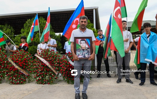 Birinci Qarabağ müharibəsinin şəhidi dəfn edildi