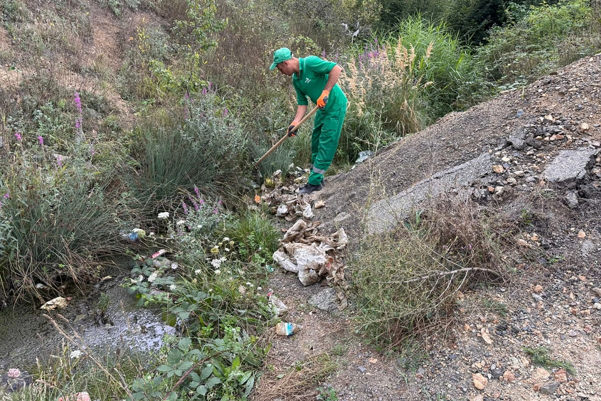 DETX Şuşa-Laçın yolunda bulağın ətrafında yaranmış xoşagəlməz vəziyyətlə bağlı məlumat yaydı