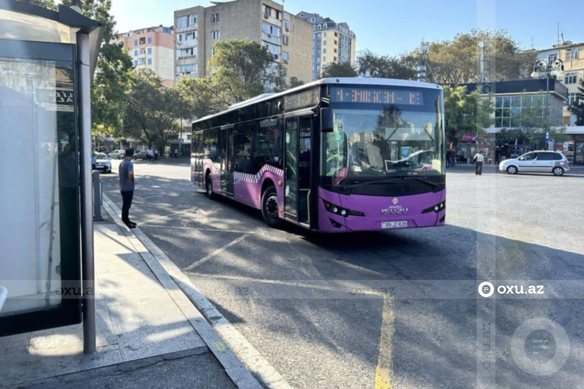 В Баку с маршрутной линии сняли новые автобусы?