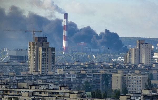 Ukraynanın enerji obyektləri bombalandı, sakinlər işıqsız qaldılar