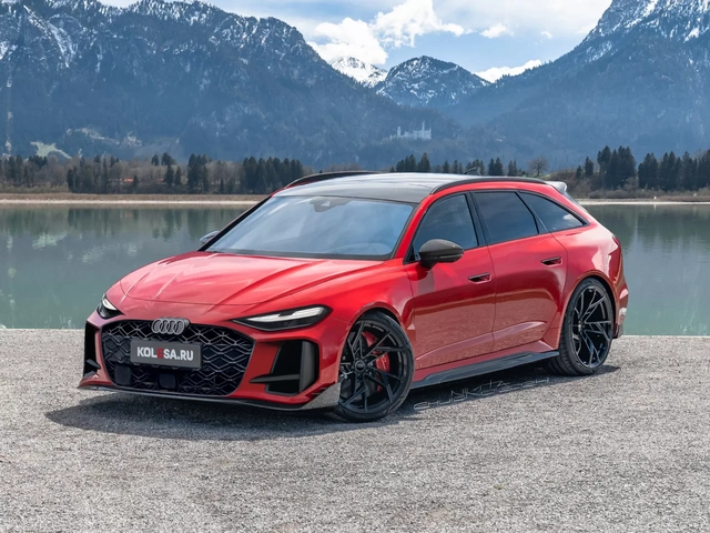 Yeni "Audi RS7" universalı: İlk görüntülər