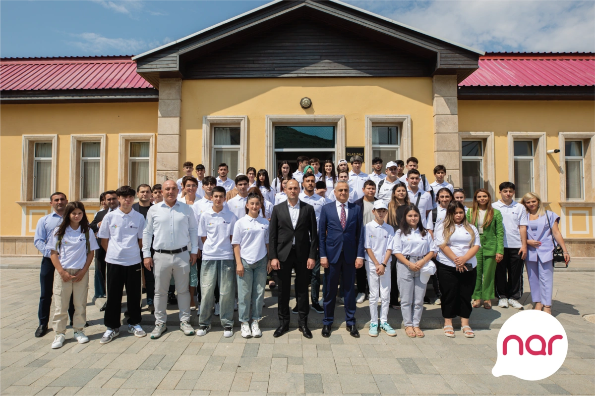 "Nar" "YAŞAT" Fondunun şəhid övladları üçün təşkil etdiyi düşərgəyə dəstək oldu