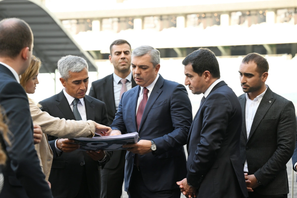 COP29-un Təşkilat Komitəsinin bir sıra üzvləri Bakı Olimpiya Stadionuna baş çəkiblər