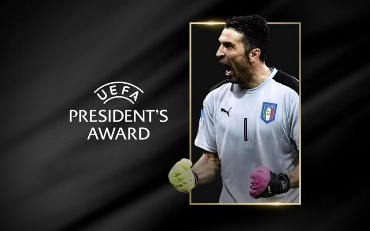 Buffon UEFA prezidenti mükafatına layiq görüldü