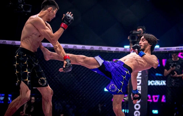 Азербайджанский боец ​​ММА стал победителем лиги Octagon в Казахстане