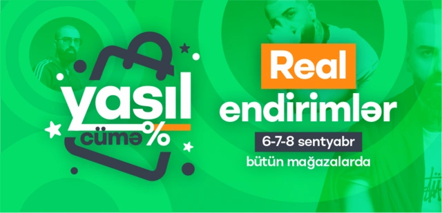 "İrşad"da "Yaşıl cümə" kampaniyası: 70%-dək endirim!