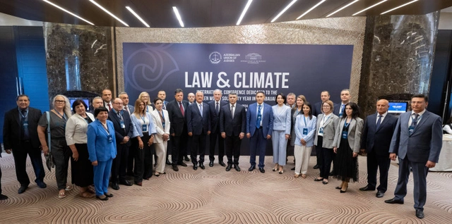 Bakıda "Law and climate" adlı beynəlxalq konfrans keçirilib