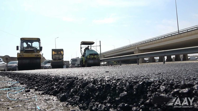 "Lökbatan dairəsi"də təmir işləri aparılır