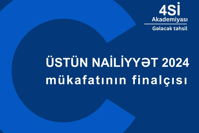 "4Sİ Akademiyası" "Üstün Nailiyyət Mükafatı 2024" üzrə finala çıxıb