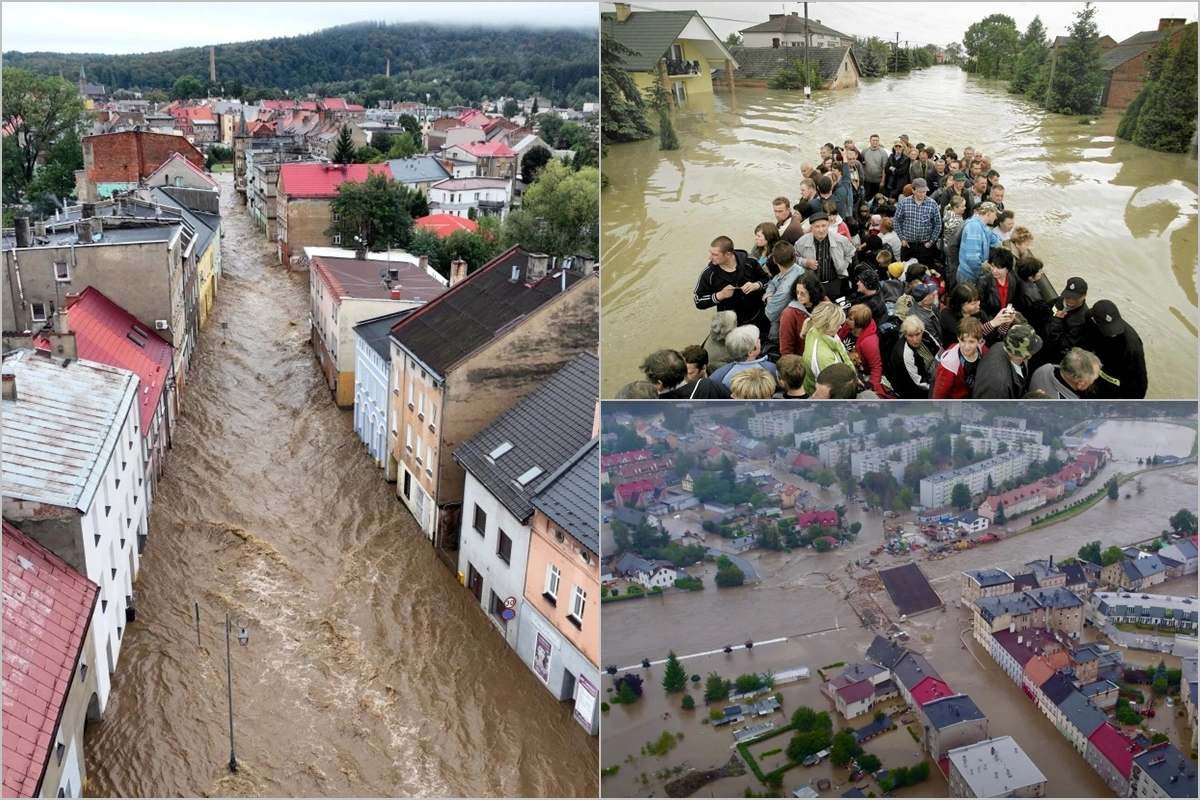 Polşa son illərin ən ağır daşqınının əsarətində: Minlərlə insan təxliyə edildi, ölənlər var