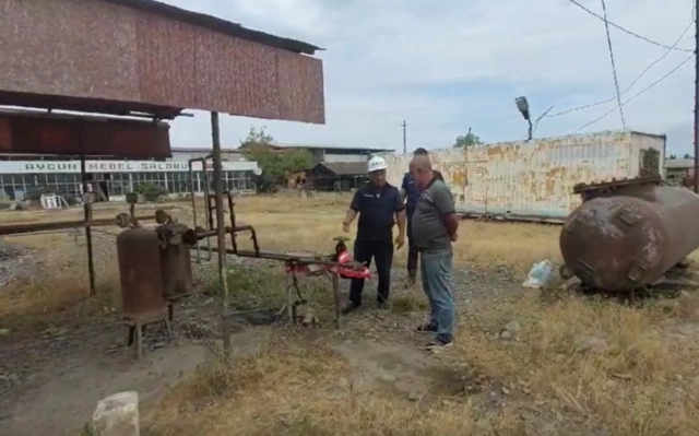 В Товузcком районе приостановлена ​​эксплуатация газозаправочной станции