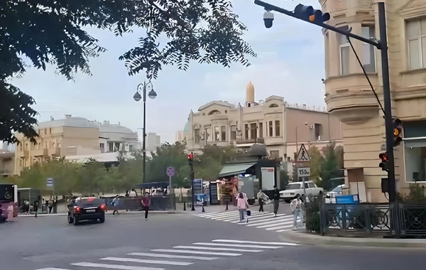 Metronun "Nizami" stansiyasının yaxınlığındakı təhlükəli vəziyyət aradan qaldırıldı