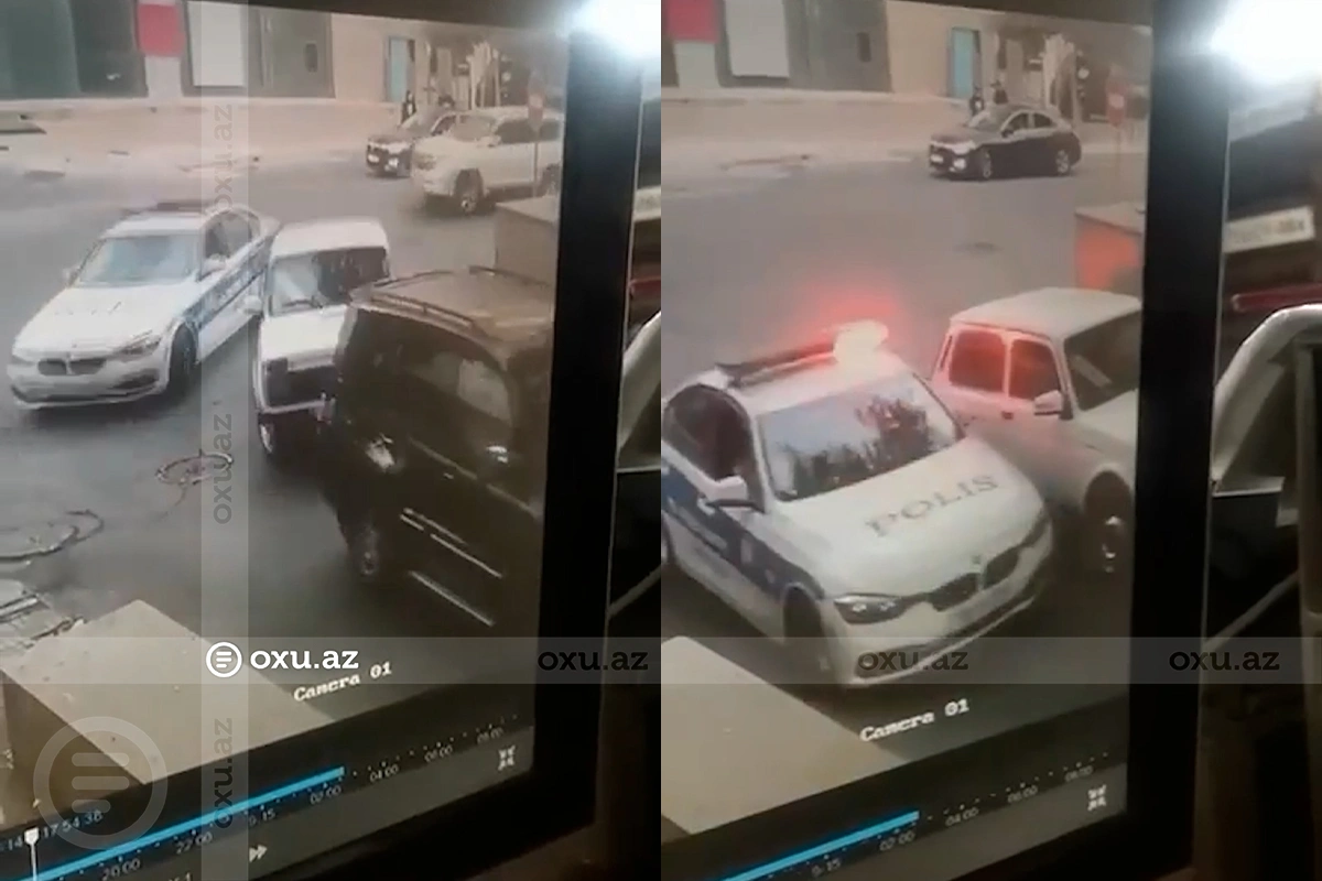 Polisin tələbinə əməl etməyən sürücü həbs olundu