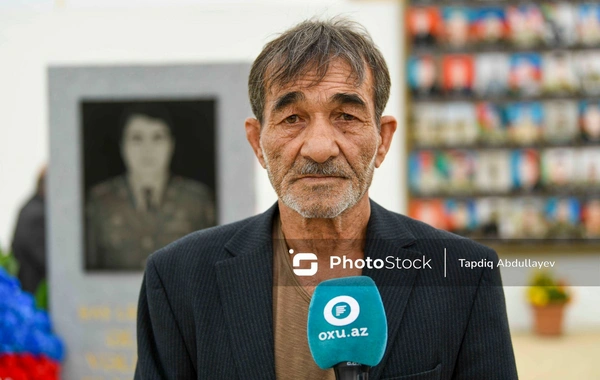 Şəhid atası: "Oğlum sanki şəhid olmaq üçün doğulmuşdu, arzusuna da çatdı"