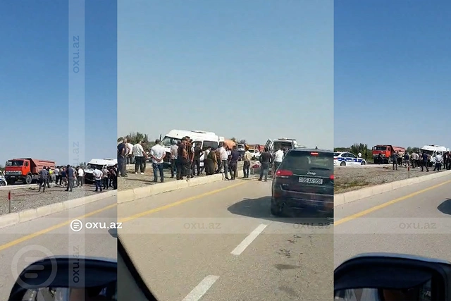 Kürdəmirdəki ağır mikroavtobus qəzası ilə bağlı TƏBİB-dən AÇIQLAMA