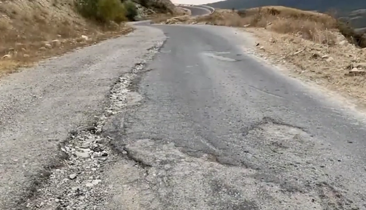 Şamaxıda torpaq sürüşməsi: Təhlükəli vəziyyət yarandı