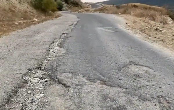 Şamaxıda torpaq sürüşməsi: Təhlükəli vəziyyət yarandı