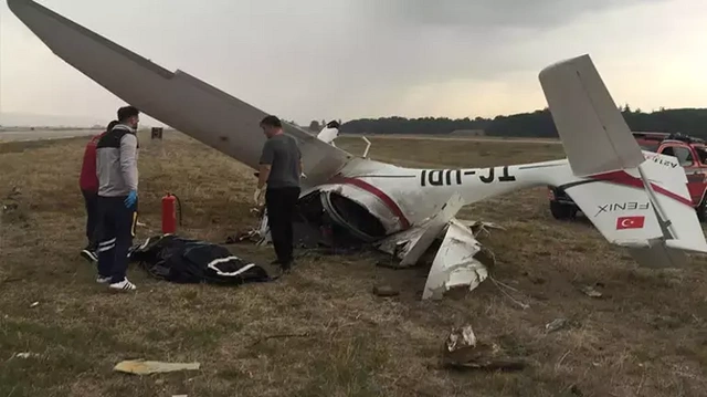 Bursa'da eğitim uçağı düştü: 2 pilot hayatını kaybetti