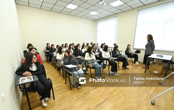 Qarabağ Universitetində ilk dərs günündən GÖRÜNTÜLƏR