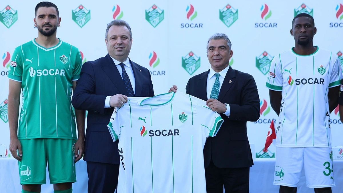 SOCAR Türkiye стала спонсором формы футбольного клуба "Игдыр"