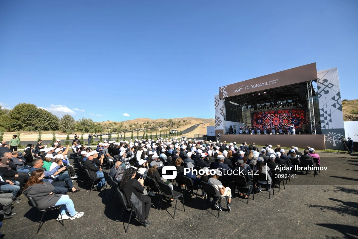 Cəbrayılda şəhər günü qeyd olunur