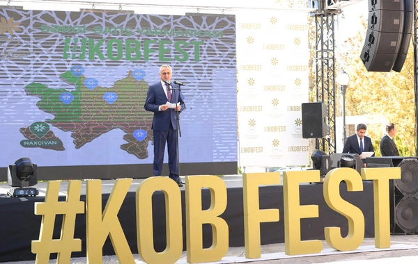 Naxçıvanda "KOB FEST" sərgi-satış yarmarkası keçirilir