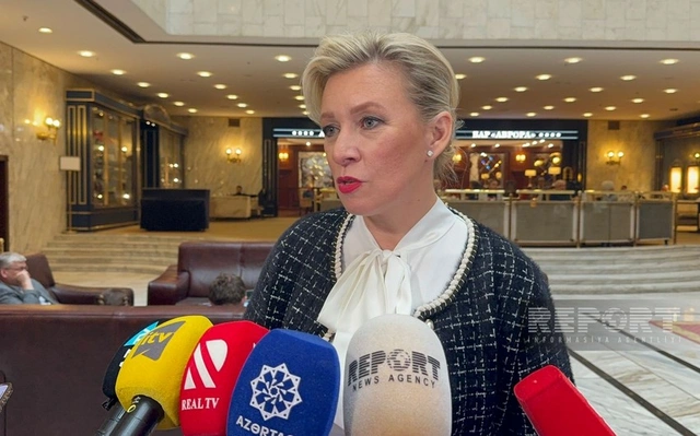 Zaxarova: "Cənubi Qafqazda sülhün qorunması üçün əlimizdən gələni etməliyik"