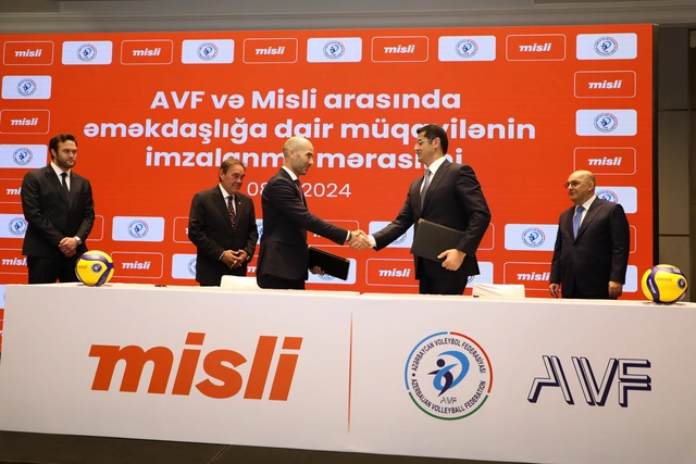 "Misli"dən voleybola böyük dəstək - AVF ilə müqavilə imzalandı