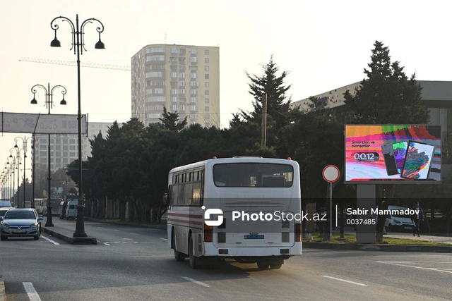 Bakıda avtobus sərnişinlərə təhlükə yaratdı - ŞİKAYƏT