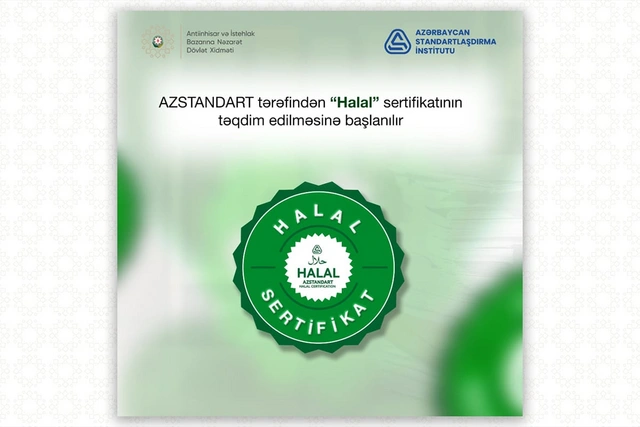 Azərbaycanda "Halal" sertifikatlarının təqdim edilməsinə başlanılır