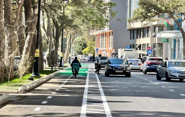 Bakının daha bir küçəsində yeni avtobus zolağı çəkiləcək