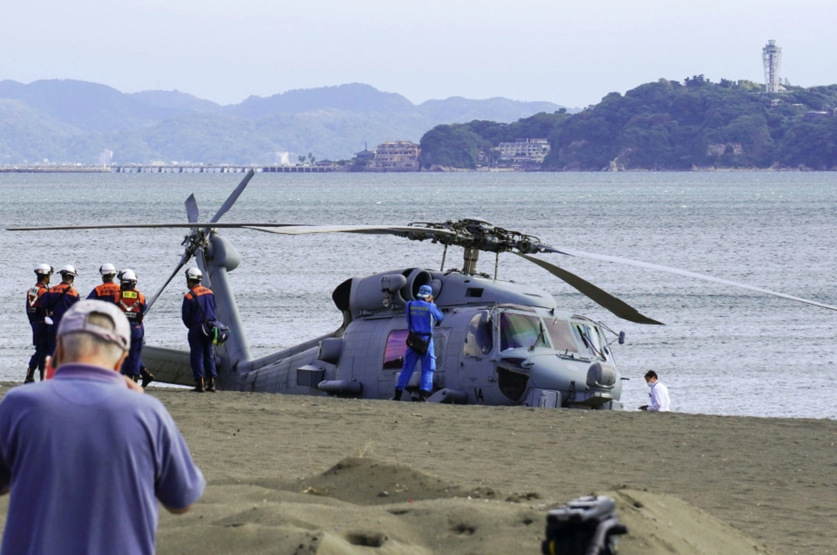 ABD Hava Kuvvetlerine ait helikopter Japonya'da acil iniş yaptı