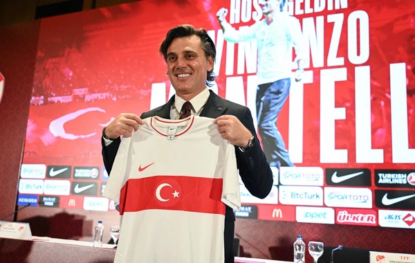 Montella adını Türkiyə milli komandasının tarixinə yazıdırıb