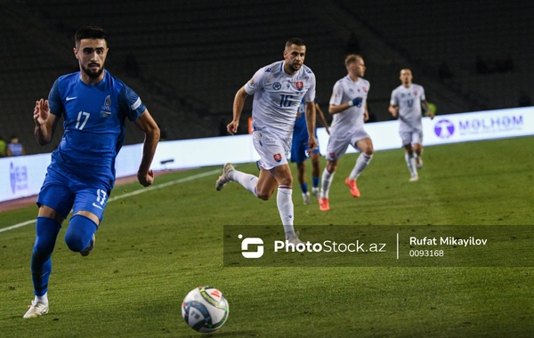 UEFA Millətlər Liqası: Azərbaycan millisi Slovakiyaya məğlub oldu