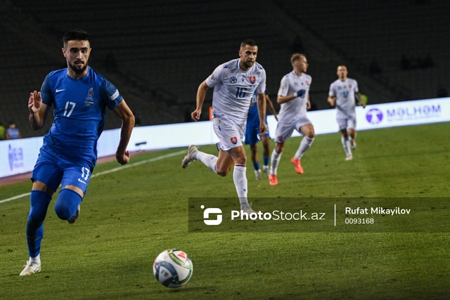 UEFA Millətlər Liqası: Azərbaycan millisi Slovakiyaya məğlub oldu