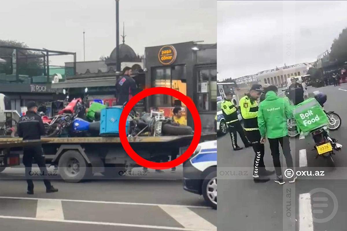 В Баку мотоцикл увезли на штрафстоянку без объяснений - ЖАЛОБА