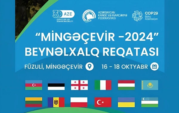 "Mingəçevir Reqatası-2024": Azərbaycanlı avarçəkənlər ilk günü doqquz medalla başa vurublar