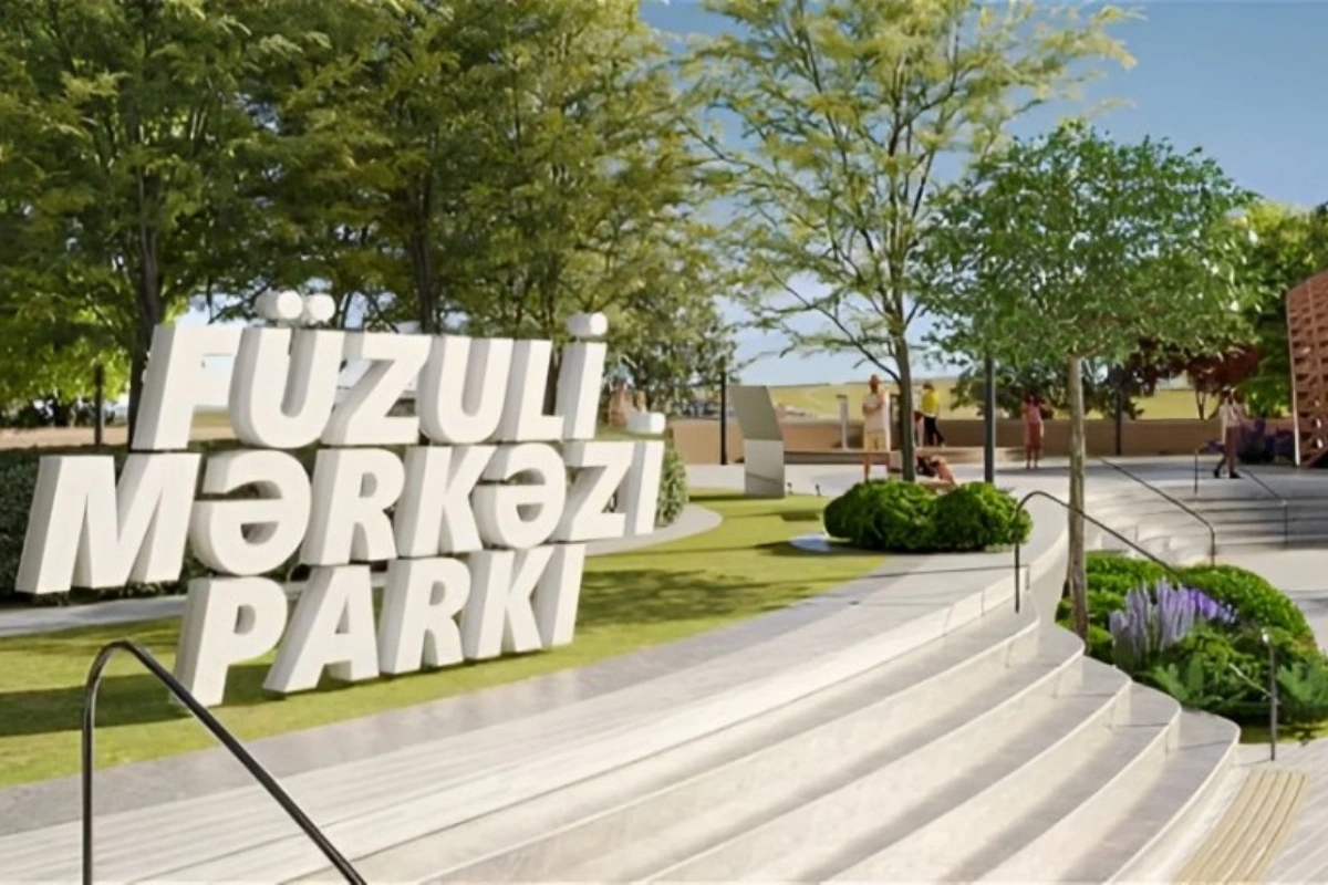 Füzuli Mərkəzi Parkının tikintisinə başlanılacaq