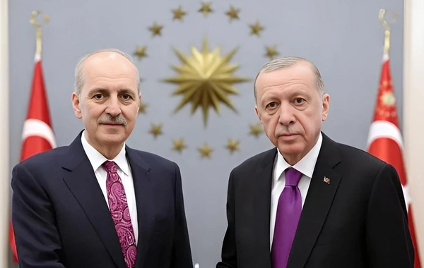 Recep Tayyip Erdoğan Numan Kurtulmuş'u kabul etti