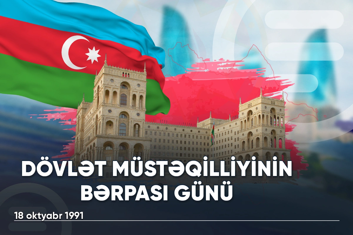 Azərbaycanda Müstəqilliyin Bərpası Günü: Şanlı keçmişdən parlaq gələcəyə