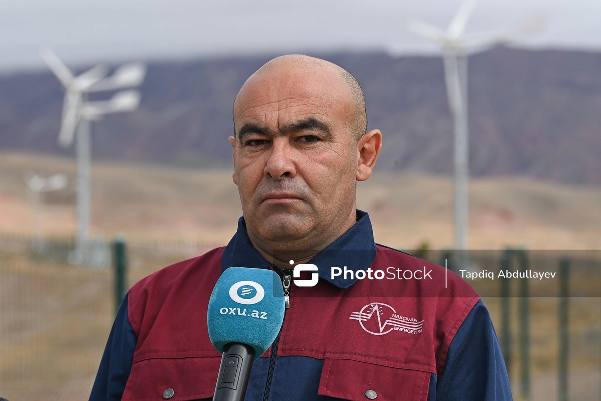 Ayaz Hüseynov: "Culfa şəhərində yeni külək stansiyası yaradılıb"