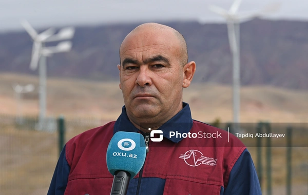 Ayaz Hüseynov: "Culfa şəhərində yeni külək stansiyası yaradılıb"